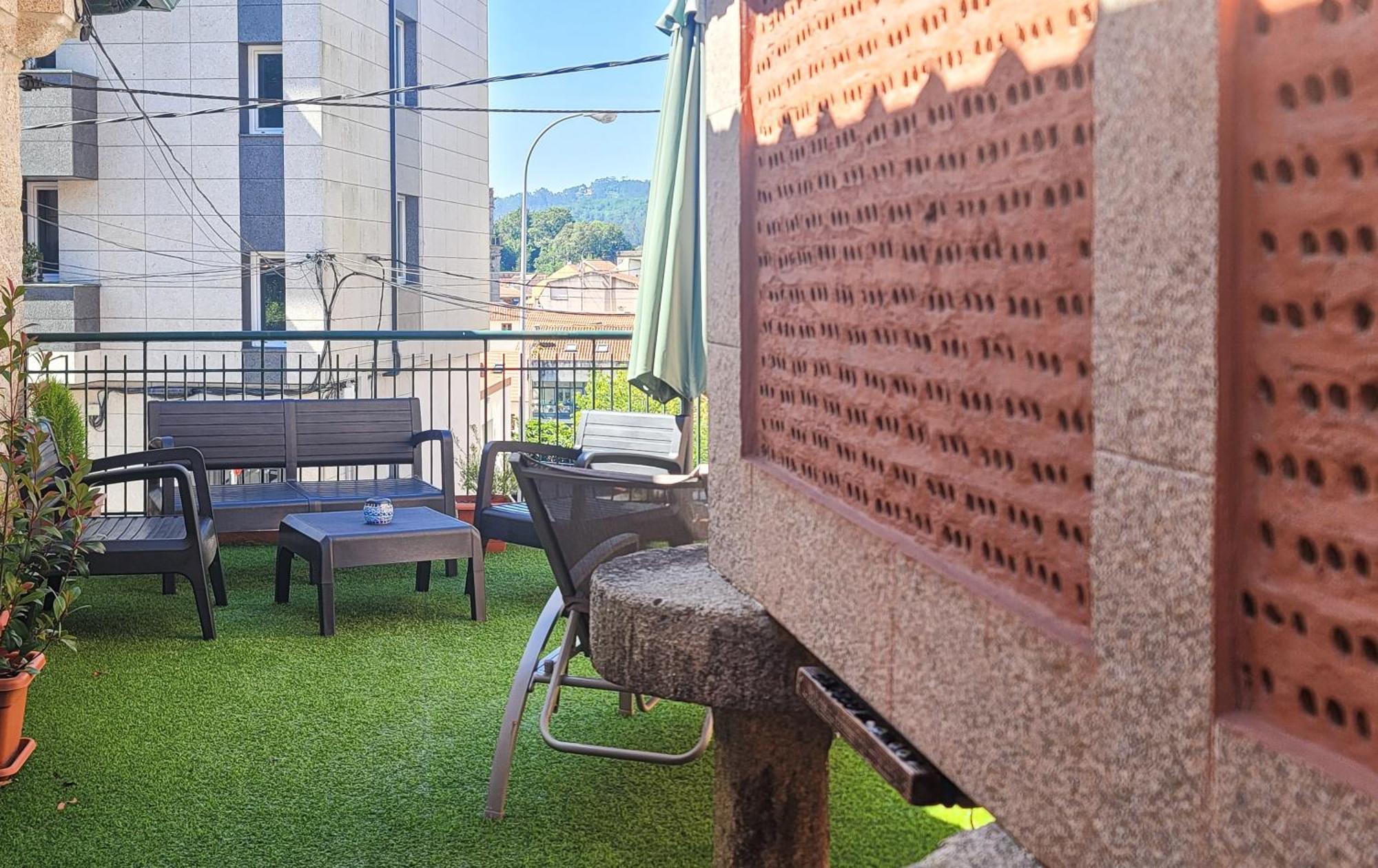 Ferienwohnung Casa Africa Y Ramona Redondela Exterior foto
